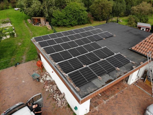 Photovoltaik Flachdach
