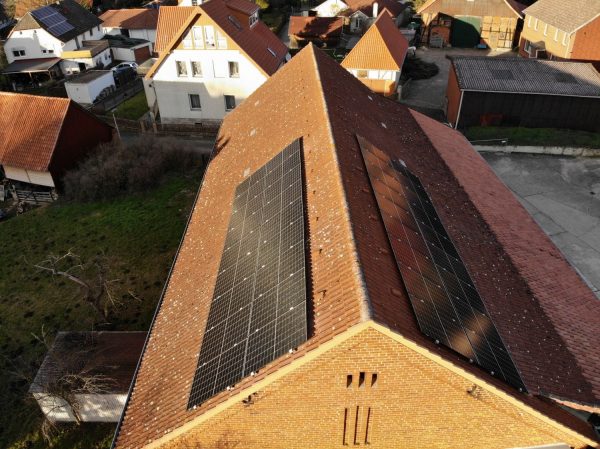Photovoltaik Scheune